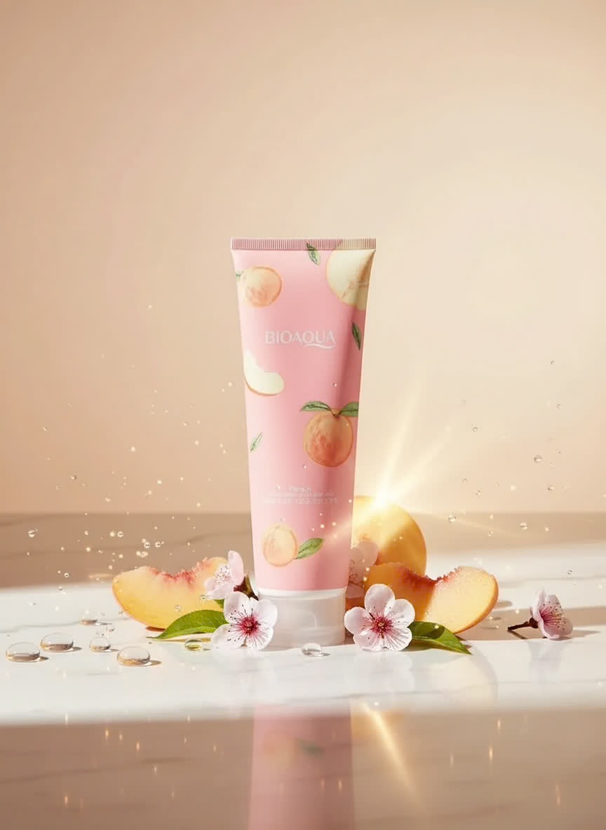 نمک بدن هلو بیو اکوا