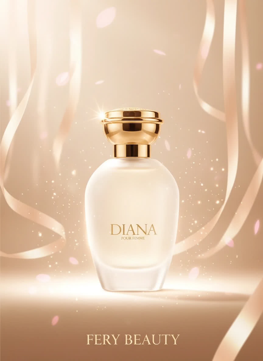 ادوپرفیوم پینک ویژوآل مدل Diana حجم 100 میلی لیتر – رایحه 540 Baccarat Rouge