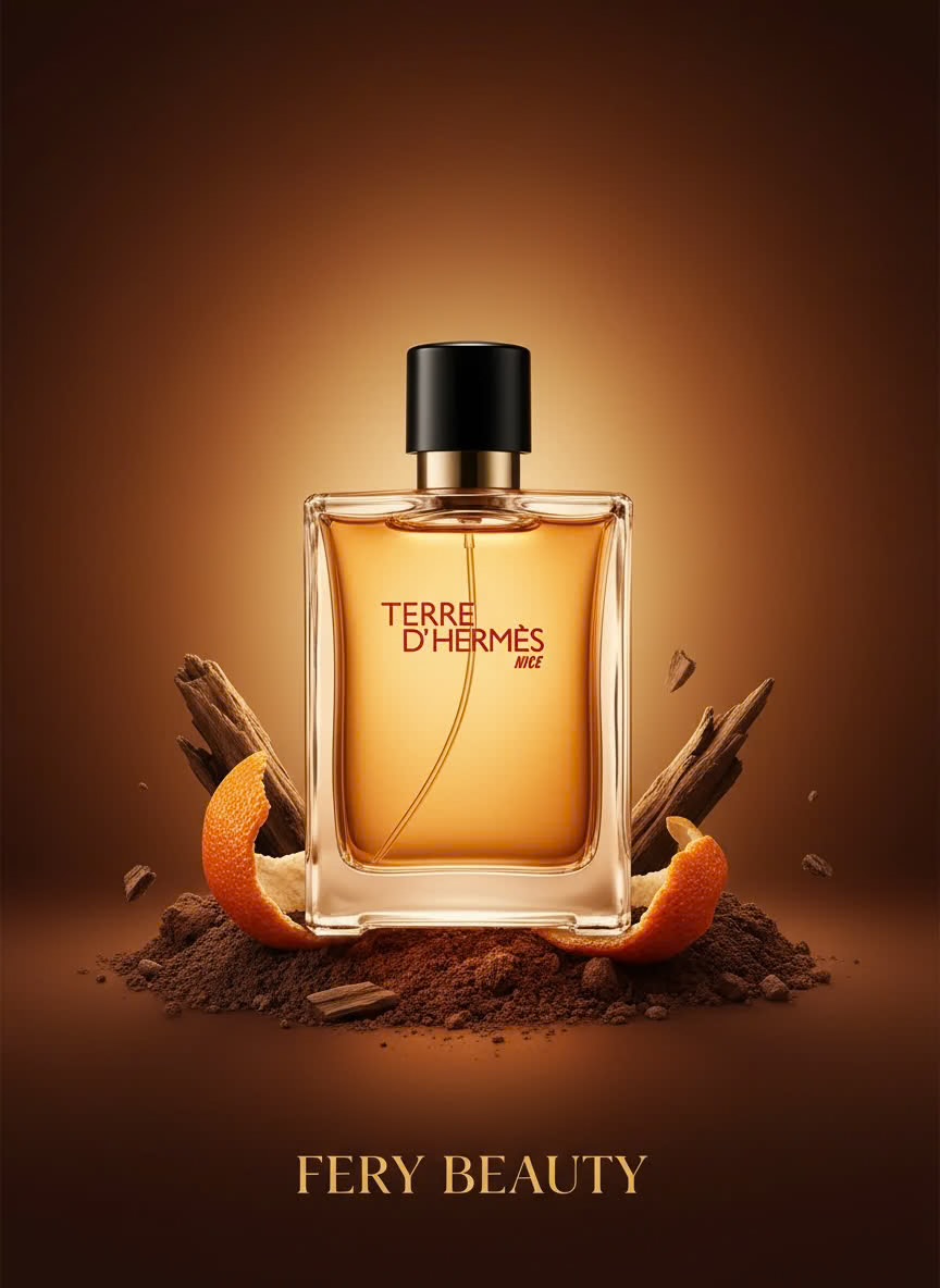 ادوپرفیوم مردانه نایس پاپت Nice مدل تق هرمس Terre d Hermes حجم 100 میلی لیتر طرح مارک – توقف تولید