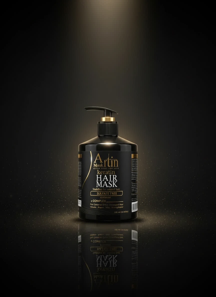 ماسک مو ابکشی  بدون سولفات ارتین